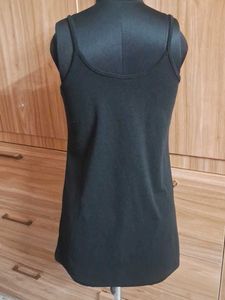 Black Mini Dress with Pockets