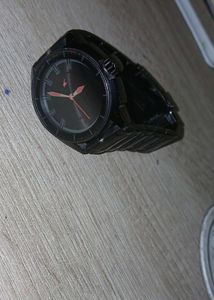 Fastrack Black Dial Men's Watch