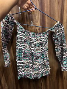 Boho Off-Shoulder Blouse