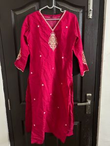 embroidery kurti