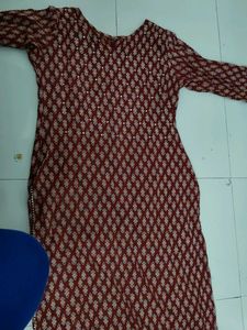 Floral Print Kurta