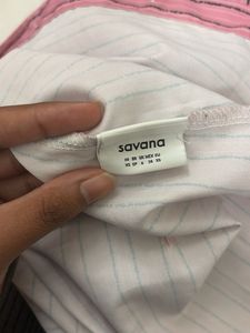 Striped Pink Women's Shirt