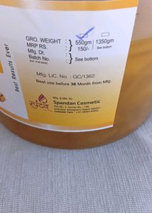 Lady Touch Gold Moisturizer Wax