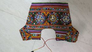 black or multi colour navratri garba lahenga choli