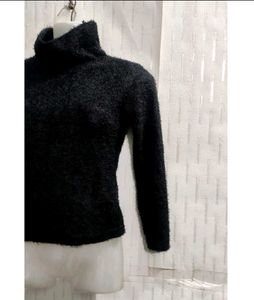 Very Soft High Neck Sweater For Girls