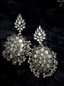 Statement Kundan Earrings