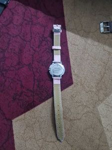 Cute Pink Cartoon Watch