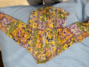 Bohemian Floral Print Maxi Dress
