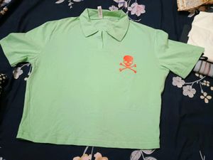 New Green Oversized T-shirt
