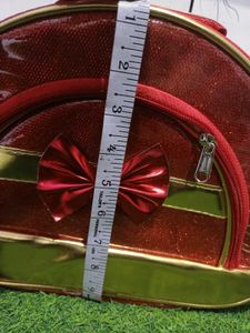 Sparkly Bow Cosmetic Bags (Set of 2)
