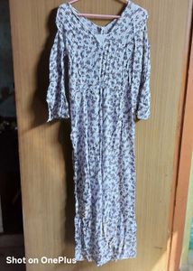 Flowy Floral jumpsuit Dress