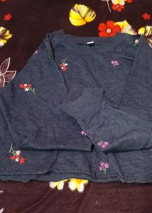 Resham Work Wool Top
