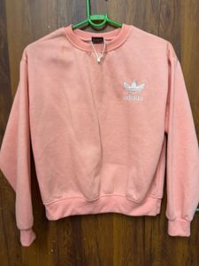 Adidas Peach Crewneck Sweatshirt