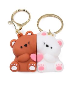 Cute Bear Keychain