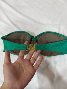 Emerald Green bikini upper  (padded )