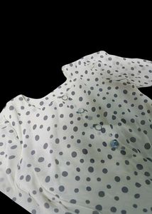 Cute Polka Dot Crop Top