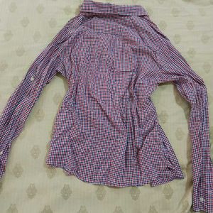 GIORDANO Slim Fit Checked Cotton Shirt