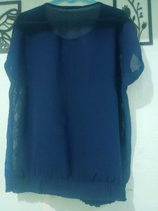 Beautiful navy blue top