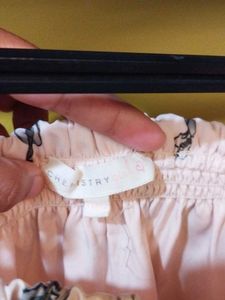 Pink Spaghetti Strap Tunic with Violin Print