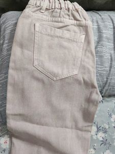 Pink cute jeans