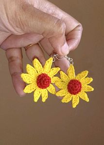 Sunflower Statement Earrings