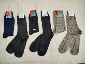 Men's Patterned Socks - Pack of 6 Pairs