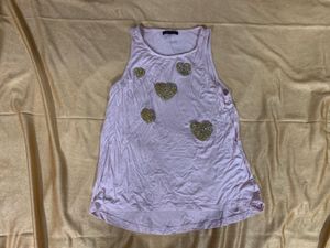 Sparkly Heart Tank Top