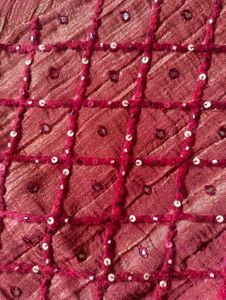 Elegant Red Embellished Kurta Set