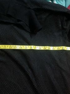 Black Polka Dot Polo T-Shirt