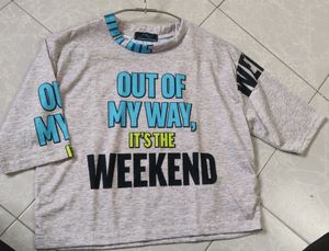 OVERSIZED QUOTE CROP TOP 😍