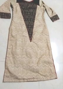 Pure Cotton Fabric Formal Kurti