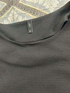 Elegant Black Bell Sleeve Top