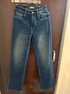 High-Waisted Wide Leg Jeans
