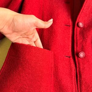 Cherry Red Blazer