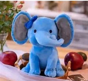 Cute Blue Elephant Plush Toy