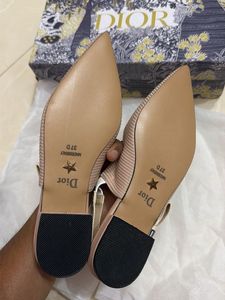 J’ADIOR Nude Slingback Flats