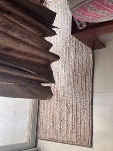 COMBO of 2- Cozy Brown Runner &amp; Door Mat