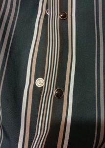 Men's Striped Long Sleeve Shirt