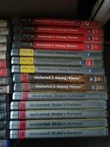 Uncharted PS3 Collection (599 Rs. Each) Not All