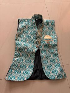 kids Traditional Silk Dhoti Kurta Set
