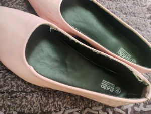 Women's Pink Patent Ballet Flats