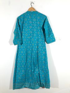 Blue Printed Kurta(Women’s)