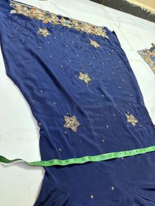 pure handwork Navy Blue dress
