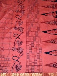 Pretty Pink Floral Dress Material