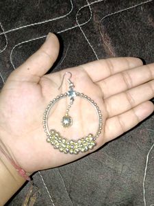 Unique Beaded Hoop Earrings