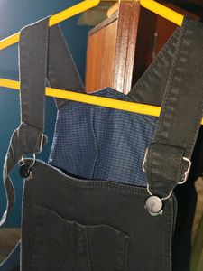 Black Overalls Jumpsuit dungaree