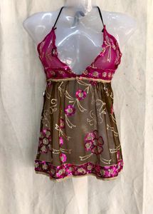 Embellished top