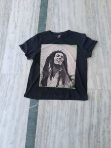 Bob Marley Graphic T-Shirt short sleeve
