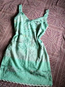 Beautiful Mint Green Ethnic kurti