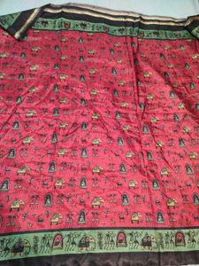 Vibrant Ethnic Fabric with Tribal Print